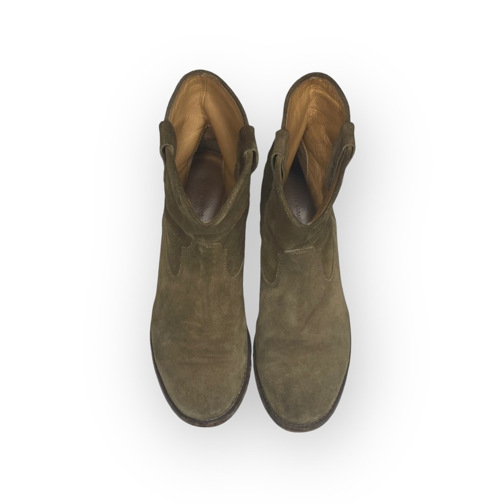 Isabel Marant 𖤐 Alessandra Ambrosio’s Crisi Slouchy Suede Boot 𖤐 Taupe 𖤐 36 - Picture 12 of 17